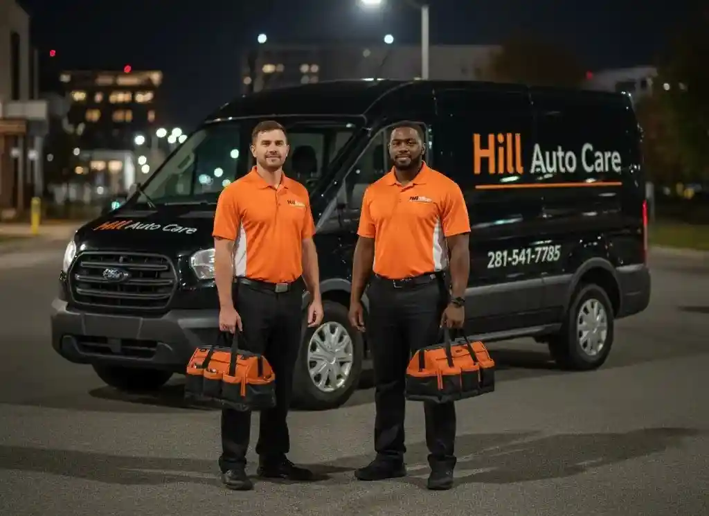 Hill Auto Care's Mobile mechanic providing reliable Ford & Lincoln repair.