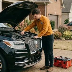 Lincoln repair Oxford by mobile mechanic on-site.