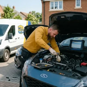 Reliable Ford Mobile Mechanic Oxford performing on-site car repair